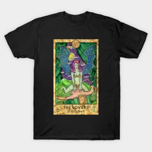 The Lovers. Major Arcana Tarot Card. T-Shirt